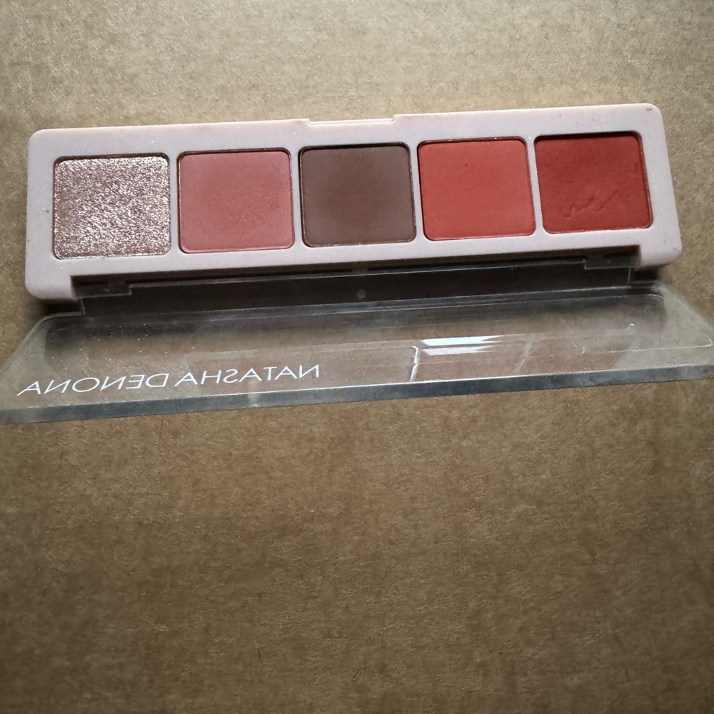 Natasha Denona PEAK Eyeshadow Palette - Sparkling Pink, Warm Browns, Rich Red